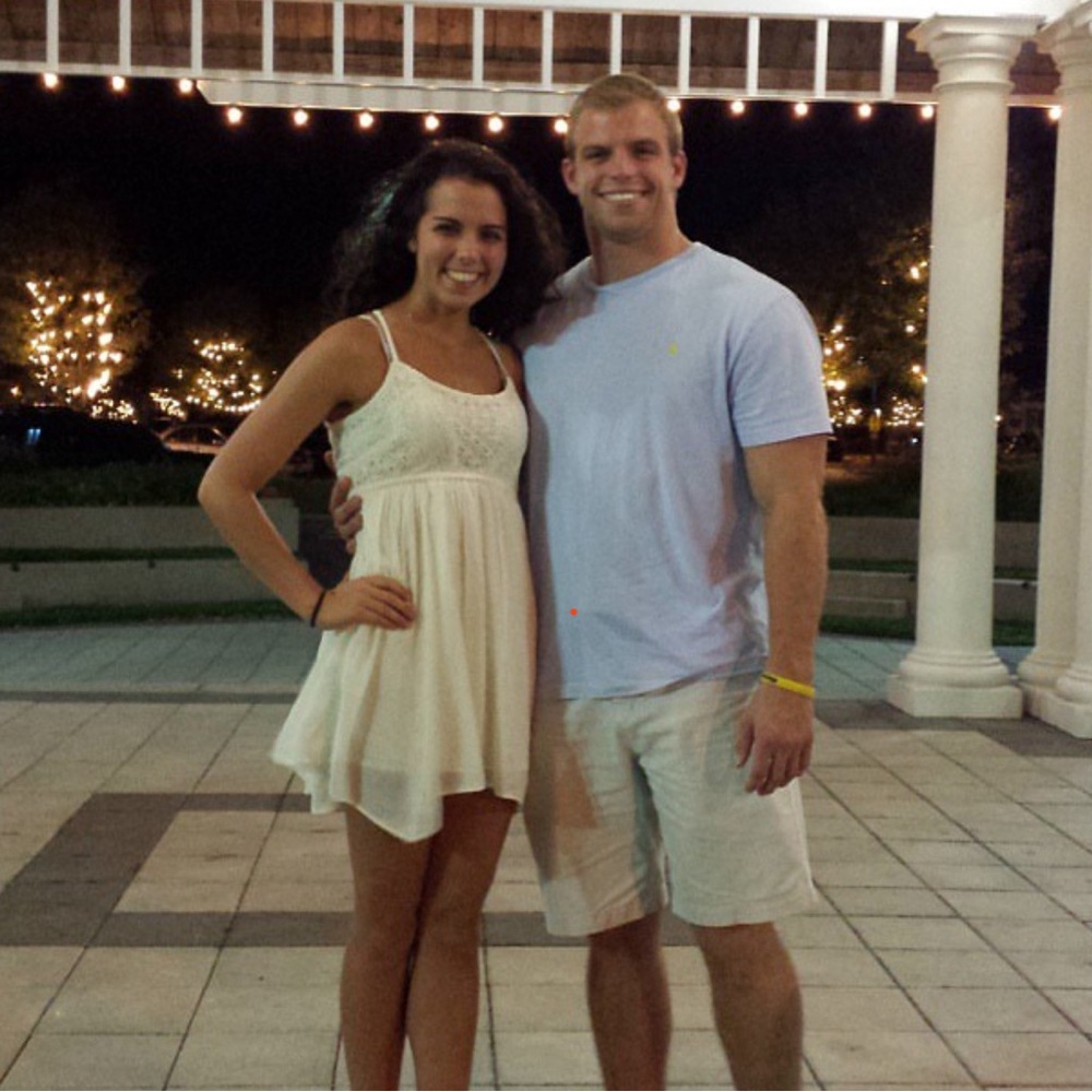 White American Eagle Dress